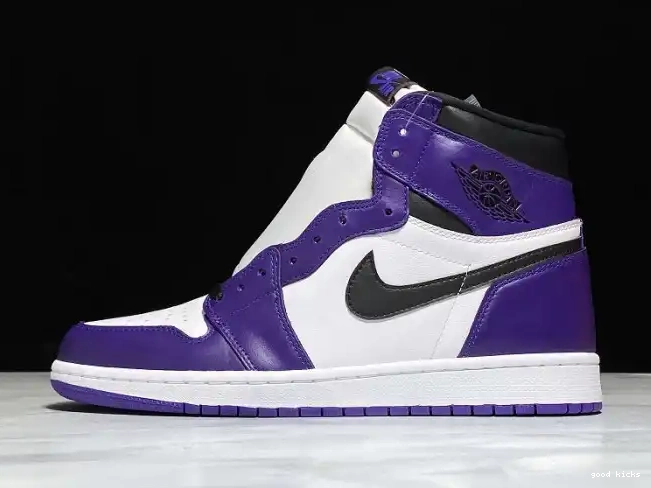 1 Court Air 555088-500 Jordan Purple High OG 0512